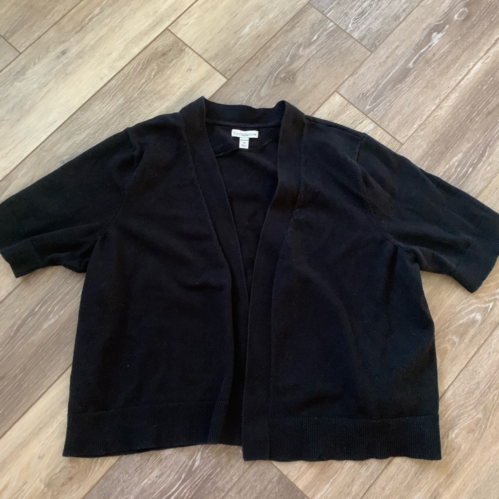 Women’s Short Sleeve Cardigan Size 1x